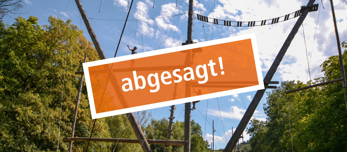 Fortbildung Adrenalinkick bei Gate abgesagt