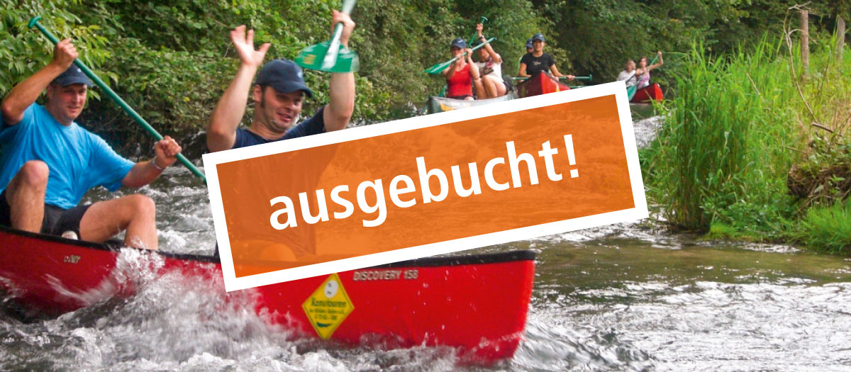 Fortbildung Kanulehrgang ausgebucht